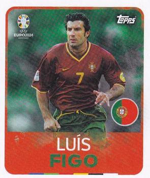 2024 Topps UEFA EURO 2024 Germany Sticker Collection #LEG7 Luis Figo Front