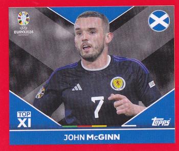 2024 Topps UEFA EURO 2024 Germany Sticker Collection (Swiss Edition) #SCOTOP1 John McGinn Front