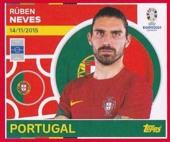 2024 Topps UEFA EURO 2024 Germany Sticker Collection (Swiss Edition) #POR15 Rúben Neves Front