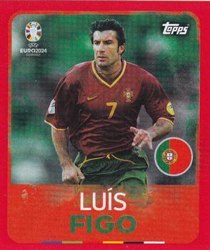 2024 Topps UEFA EURO 2024 Germany Sticker Collection (Swiss Edition) #LEG7 Luis Figo Front
