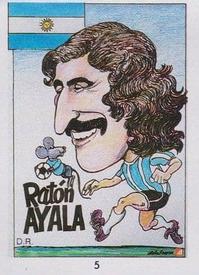 1990 Pronostocos Los Grandes del Futbol Mundial (1930-1990) #5 Ruben Ayala Front