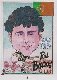 1990 Pronostocos Los Grandes del Futbol Mundial (1930-1990) #8 Rui Barros Front