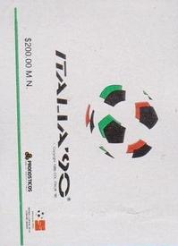 1990 Pronostocos Los Grandes del Futbol Mundial (1930-1990) #19 Bruno Conti Back
