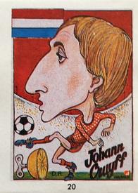 1990 Pronostocos Los Grandes del Futbol Mundial (1930-1990) #20 Johan Cruyff Front