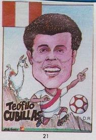 1990 Pronostocos Los Grandes del Futbol Mundial (1930-1990) #21 Teofilo Cubillas Front