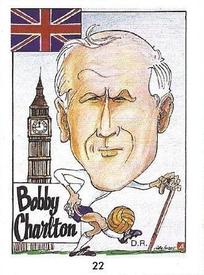 1990 Pronostocos Los Grandes del Futbol Mundial (1930-1990) #22 Bobby Charlton Front