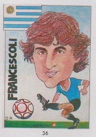 1990 Pronostocos Los Grandes del Futbol Mundial (1930-1990) #36 Enzo Francescoli Front