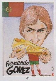 1990 Pronostocos Los Grandes del Futbol Mundial (1930-1990) #41 Fernando Gomez Front