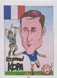 1990 Pronostocos Los Grandes del Futbol Mundial (1930-1990) #51 Raymond Kopa Front