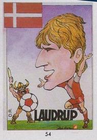 1990 Pronostocos Los Grandes del Futbol Mundial (1930-1990) #54 Michael Laudrup Front