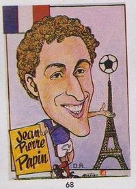 1990 Pronostocos Los Grandes del Futbol Mundial (1930-1990) #68 Jean-Pierre Papin Front