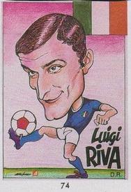 1990 Pronostocos Los Grandes del Futbol Mundial (1930-1990) #74 Luigi Riva Front