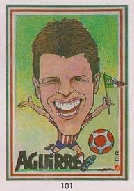 1990 Pronostocos Los Grandes del Futbol Mundial (1930-1990) #101 Javier Aguiie Front