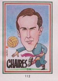 1990 Pronostocos Los Grandes del Futbol Mundial (1930-1990) #112 Arturo Chaires Front