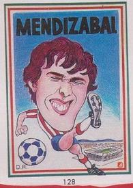 1990 Pronostocos Los Grandes del Futbol Mundial (1930-1990) #128 Guillermo Mendizabal Front