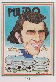 1990 Pronostocos Los Grandes del Futbol Mundial (1930-1990) #141 Hector Pulido Front
