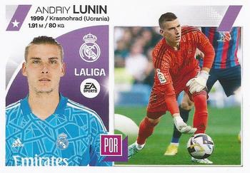 2023-24 Panini Liga Este - Real Madrid CF #4 Andriy Lunin Front