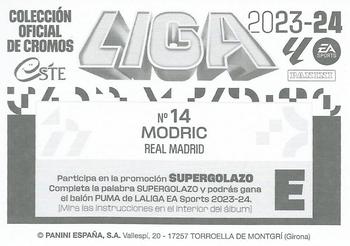 2023-24 Panini Liga Este - Real Madrid CF #14 Luka Modrić Back