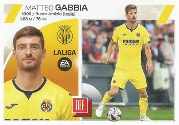 2023-24 Panini Liga Este - Villarreal #10BIS Matteo Gabbia Front