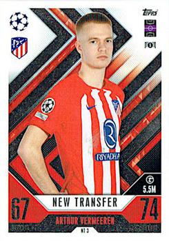 2023-24 Topps Match Attax UEFA Club Competitions Extra - New Transfers #NT3 Arthur Vermeeren Front