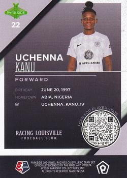 2024 Parkside Racing Louisville FC #22 Uchenna Kanu Back