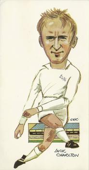 1973 Arbeshi George Keeling Caricatures Leeds United #NNO Jack Charlton Front