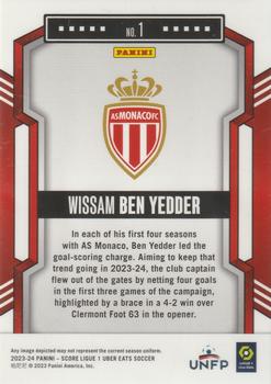 2023-24 Score Ligue 1 - Swirl #1 Wissam Ben Yedder Back