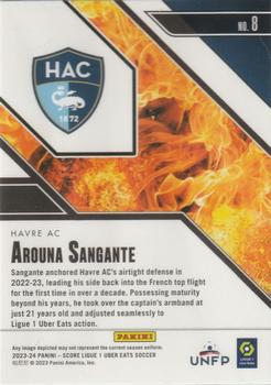 2023-24 Score Ligue 1 - Hot Rookies #8 Arouna Sangante Back