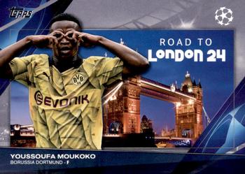 2023-24 Topps UEFA Club Competitions - Road to the Final #RF-5 Youssoufa Moukoko Front