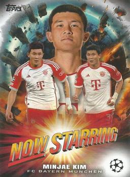 2023-24 Topps UEFA Club Competitions - Now Starring... #NS-15 Minjae Kim Front