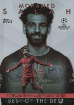 2023-24 Topps UEFA Club Competitions - Best of the Best 2022-23 Moments #BM-6 Mohamed Salah Front