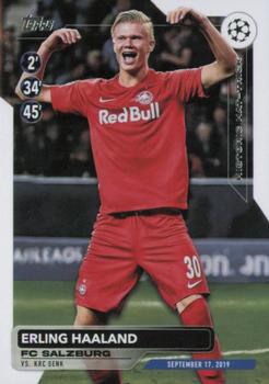 2023-24 Topps UEFA Club Competitions - Historic Hat-Tricks #HH-5 Erling Haaland Front