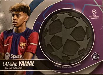2023-24 Topps UEFA Club Competitions - Starball Commemorative Relics #SC-LY Lamine Yamal Front