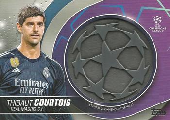 2023-24 Topps UEFA Club Competitions - Starball Commemorative Relics #SC-TC Thibaut Courtois Front