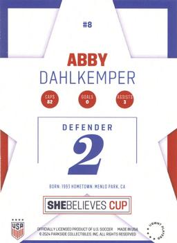 2024 Parkside USWNT SheBelieves Cup #8 Abby Dahlkemper Back