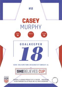 2024 Parkside USWNT SheBelieves Cup #12 Casey Murphy Back