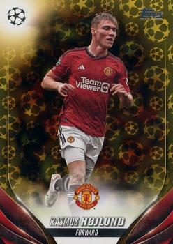 2023-24 Topps UEFA Club Competitions - Starball Foil #131 Rasmus Højlund Front