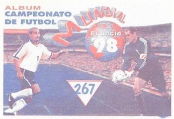 1998 Navarrete Campeonato de Futbol Mundial Francia 98 Stickers #267 Equipo Back
