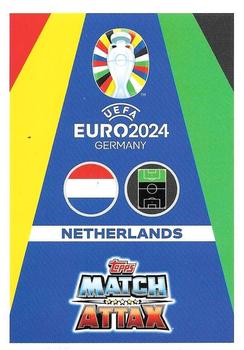 2024 Topps Match Attax Euro 2024 Germany - One to Watch #OTW31 Cody Gakpo Back