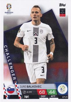 2024 Topps Match Attax Euro 2024 Germany - Challenger #CP21 Jure Balkovec Front