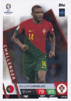 2024 Topps Match Attax Euro 2024 Germany - Challenger #CP22 William Carvalho Front