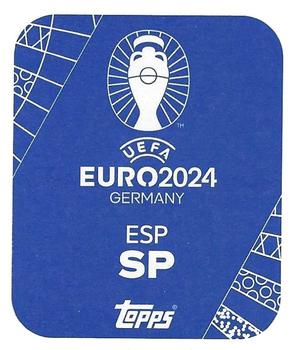 2024 Topps UEFA EURO 2024 Germany Sticker Collection - Star Player Gold Signature #ESP-SP Rodri Back