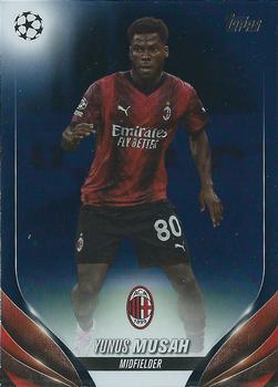 2023-24 Topps UEFA Club Competitions - Navy Blue #89 Yunus Musah Front