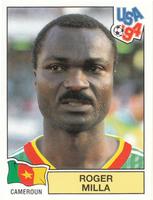 1994 Panini World Cup (UK and Eire Edition, Green Backs) #138 Roger Milla Front