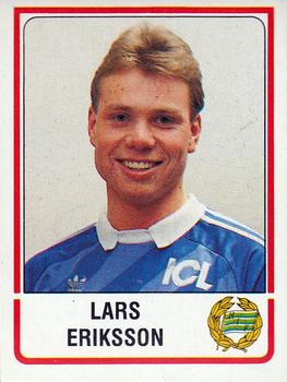 1986 Panini Fotboll 86 Allsvenskan och Division II #78 Lars Eriksson Front
