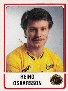 1986 Panini Fotboll 86 Allsvenskan och Division II #94 Reino Oskarsson Front