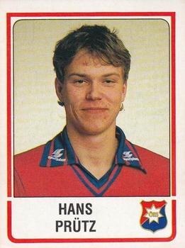 1986 Panini Fotboll 86 Allsvenskan och Division II #221 Hans Prütz Front