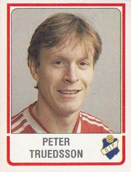 1986 Panini Fotboll 86 Allsvenskan och Division II #245 Peter Truedsson Front