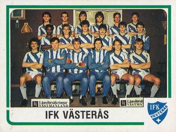 1986 Panini Fotboll 86 Allsvenskan och Division II #272 Team Front