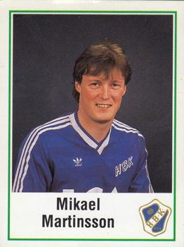 1987 Panini Fotboll 87 Allsvenskan och Division 1 #82 Mikael Martinsson Front